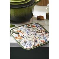 Ulster Weavers 'Blackthorn' Animal Print 100% Cotton Pot Mat in Beige