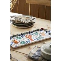 Ulster Weavers 'Shellfish' Animal Print 70% Polypropylene Small Tray in Green