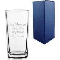 Uniqueful Personalised Engraved Alanya Long Drink 9.5oz 280ml Hiball Any Message in Clear | Size: 100ml
