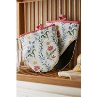 Ulster Weavers 'Boho Floral' Floral Print Pair of Micro Mitts