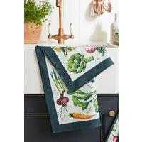 Ulster Weavers 'Vegetable Medley' Leaf Print 100% Cotton Tea Towel