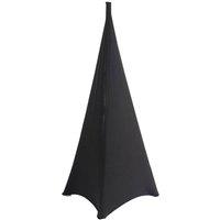 Neel Blue Tripod Speaker Stand Cover Triple Sided in Black