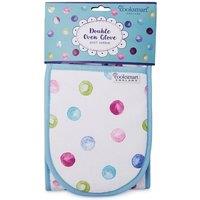 Cooksmart Spotty Dotty Double Oven Glove