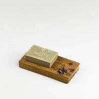 Selbrae House Bee Oak Soap Dish & Soap Set in Light Oak
