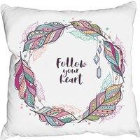 Benjamin Tate Design Cushions - Follow your heart (Cushion)