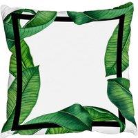 Benjamin Tate Design Cushions - Botanical & Black Border (Cushion)
