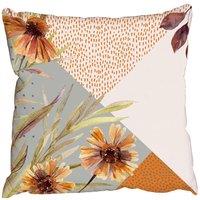 Benjamin Tate Design Cushions - Autumn watercolour wreath (Cushion)