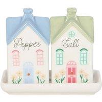 Something Different Pastel House Salt & Pepper Shakers