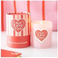 KDMD Self Love Club Coconut Candle - 35-Hour Paraffin Wax Gift in Pink