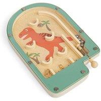 Bigjigs Toys Pinball Game (T-Rex) - Mini Wooden Dinosaur Game