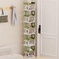 SPETLEK 10 Tier Shoe Rack Stand Storage Shelf Slim Tall Footwear Organiser