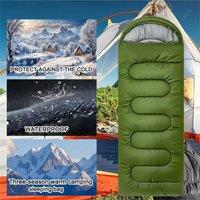 Nordara Green 4-Season Waterproof Sleeping Bag for Camping/Hiking