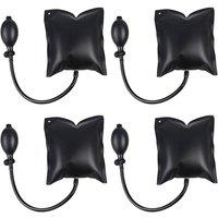 Nordara 4Pcs Inflatable Air Wedge Lifting Bag Door Window Leveling Tool in Black