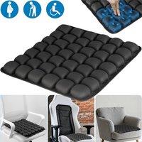 Nordara 49 Cells Inflatable Travel Airplane Seat Cushion Portable in Black