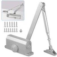 EONLION Fire Rated Door Closer Auto Close Home Office Commercial in Silver