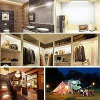 Nordara 2-Pack Ultra-Thin PIR Motion Sensor LED Strip Light in White