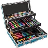 Totum Art Set 140 pieces in Metal Box, Dark Blue 37.5x29cm | Size: 1 Pack