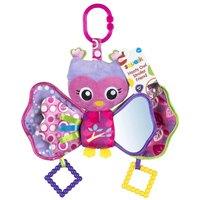 Playgro Hooty Owl Stroller Friend Clip On Pram Toy