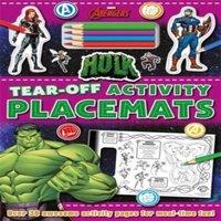 Marvel Entertainment International Ltd Marvel Avengers Hulk: Tear-Off Activity Placemats Paperback Book