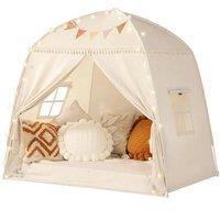Nordara Kids Light Up Playhouse Tent Teepee Indoor/Outdoor UK in Beige