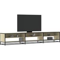 Berkfield Home TV Cabinet Sonoma Oak 270x40x46 cm Engineered Wood in Brown | Size: 270 x 40 x 46 cm
