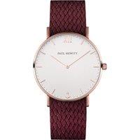 Paul Hewitt PH-SA-R-ST-W-19S 39mm Quartz Watch in Red