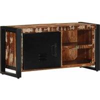 Berkfield Home TV Cabinet 80x30x40 cm Solid Wood Reclaimed in Brown | Size: 80 x 30 x 40 cm