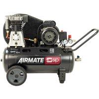 SIP BD 3HP 50 Litre Belt Drive Compressor - L42 x W99 x H71 cm - Black
