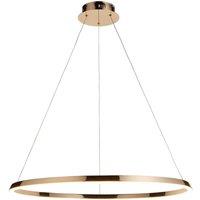 Netlighting Staten Pendant French Gold Finish White Silicone 1x