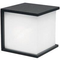 Netlighting Torsten 1 Light Wall Fitting Graphite Finish E27 in Grey