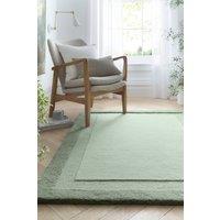 Origin Stacked Border in Light Green | Size: 120 cm x 170 cm