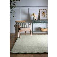 Origin Scalloped Elsie in Light Green | Size: 200 cm x 290 cm