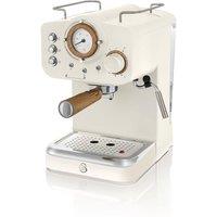 Swan Pump Espresso Coffee Machine in White