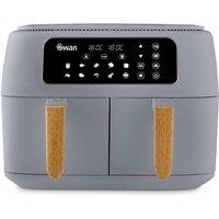 Swan Nordic Dual 8L 13in1 Air Fryer in Grey | Size: A
