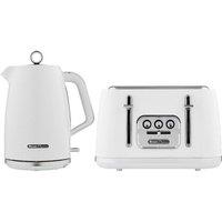 Swan Kettle & Toaster Set in White | Size: A