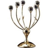 Netlighting Xeena Table Lamp 3 Light G4 French Gold Crystal NOT LED CFL Compatible