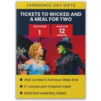 Activity Superstore Tickets to Wicked & a Meal for Two Gift Experience