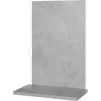 Acantha Fires & Fireplaces Acantha x2 Tile & Hearth Set in Concrete Effect in Grey