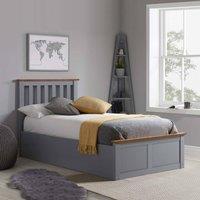Birlea Phoenix Ottoman Storage Bed Frame in Grey | Size: King