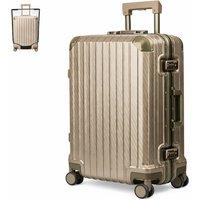 Lugg Solo Explorer 20 Cabin Suitcase (55x38x22cm) - 5 Year Warranty in Gold | Size: 55 x 38 x 22 cm