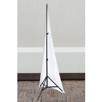 Neel Blue 10pcs Single Sided Speaker Stand Tripod Cover in White