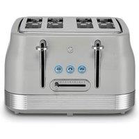 Swan RetroRevive 4 Slice Toaster in Grey | Size: A