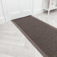 runrug Long Hallway Carpet Runner - Aztec, Light Brown | Size: 80 cm x 150 cm