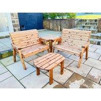 Charles Taylor Trading Four Seater Burghley Corner Set in Brown