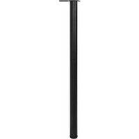 Berkfield Home 4 Height Adjustable Table Legs Black 1100 mm