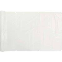 Berkfield Home Balcony Privacy Screen White 800x120 cm PVC