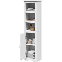 Berkfield Home Bathroom Cabinet BODO White 44x30x160 cm | Size: 44 x 30 x 160 cm