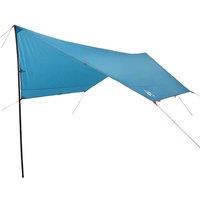 Berkfield Home Camping Tarp Blue 430x380x210 cm Waterproof | Size: 430 x 380 x 210 cm