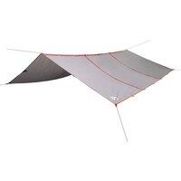 Berkfield Home Camping Tarp Grey & Orange 420x440 cm Waterproof
