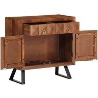 Berkfield Home Drawer Cabinet Honey Brown 70x35x70 cm Solid Wood Acacia | Size: 70 x 35 x 70 cm